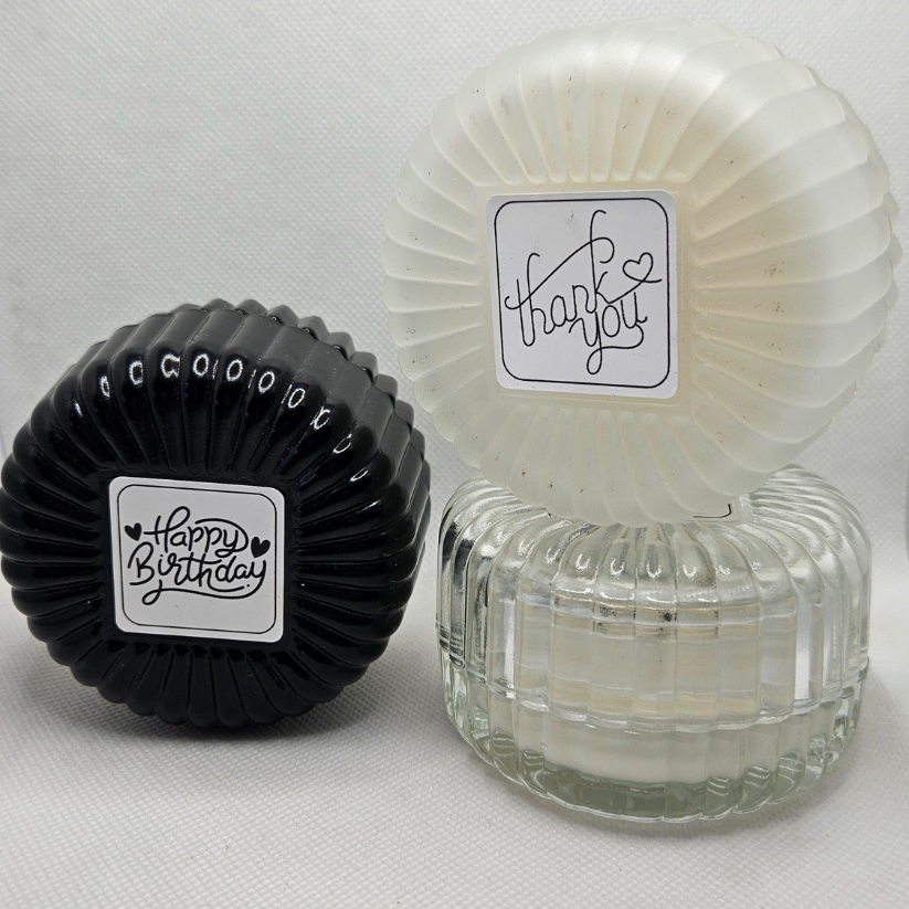 Message Macaron Candles