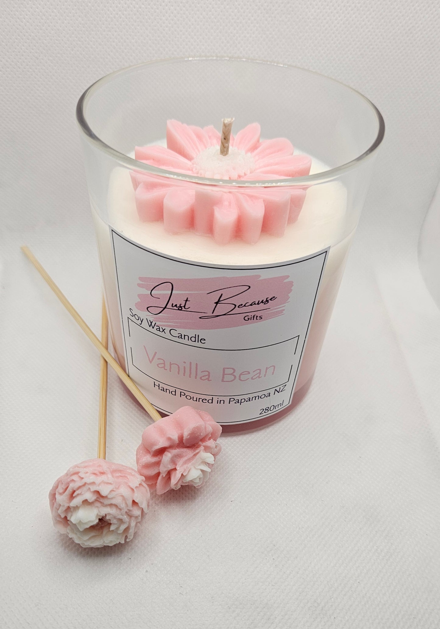 Daisy Candle - Pink