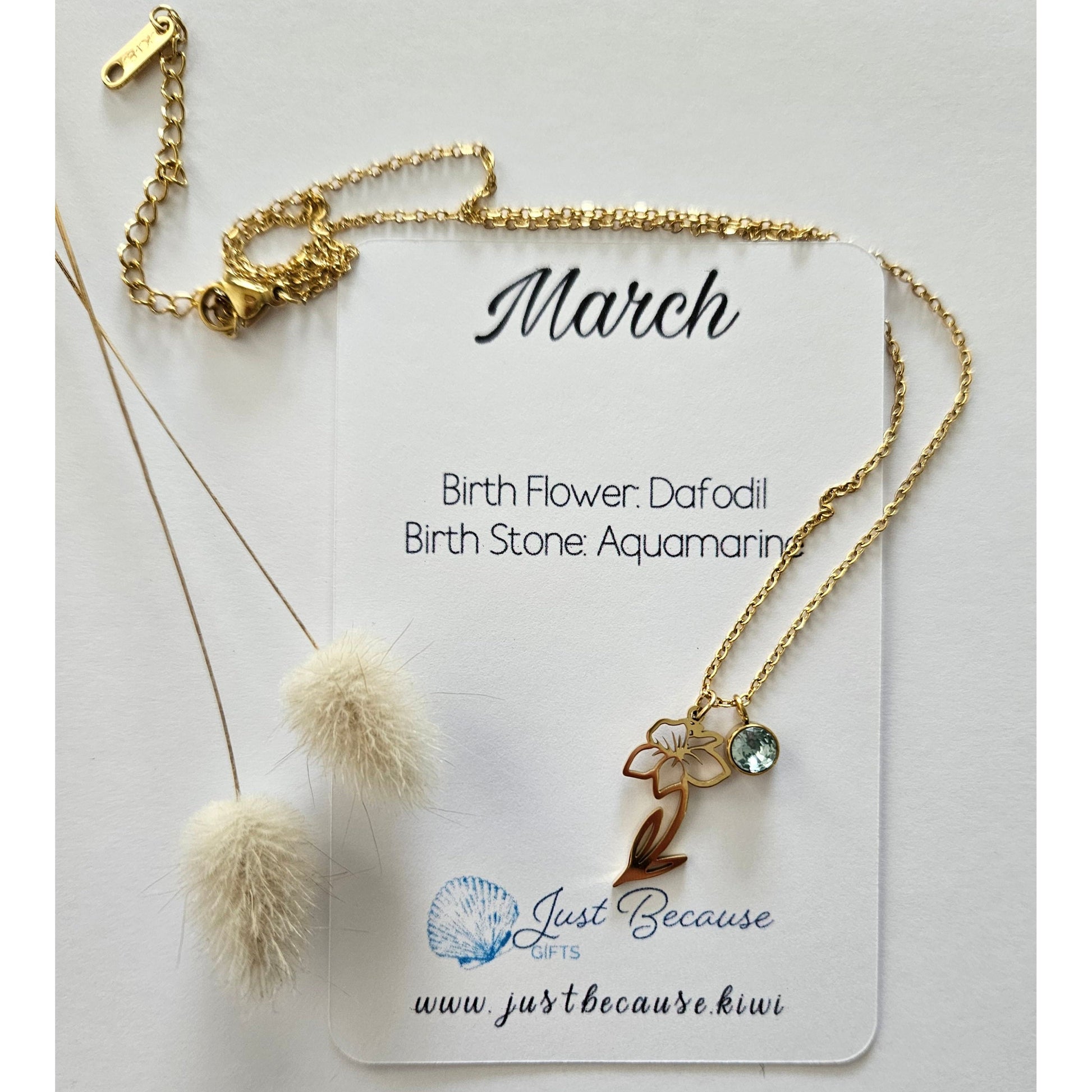 Birth Month Necklace